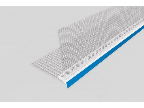7.Προφίλ PVC Νεροσταλλάκτη με αντιαλκαλικό πλέγμα και προστατευτικό φιλμ