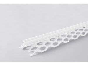 22.Γωνιόκρανο PVC Σοβά ορθογωνικής ακμής 6mm