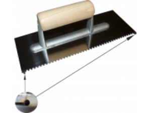 Σπάτουλα με οδηγό 270 x 100mm - 8003
