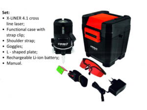 Laser DOM 4 X-Liner 4.1 Αυτοαλφαδιαζόμενο κόκκινης δέσμης