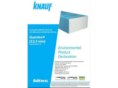 GUARDEX ΣΑΝΙΔΑ ΕΞ.ΧΡΗΣΗΣ KNAUF 12,5x1200x2400mm